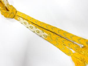 正絹　手組帯締め